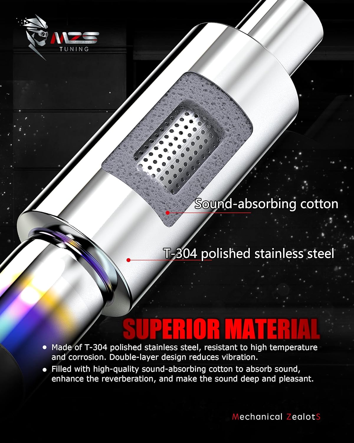 MZS Exhaust Muffler Review