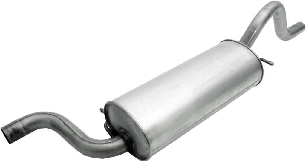 Walker Exhaust Quiet-Flow Stainless Steel 55559 Direct Fit Exhaust Muffler Assembly 2.25 Inlet (Inside) 2.25 Outlet (Outside)