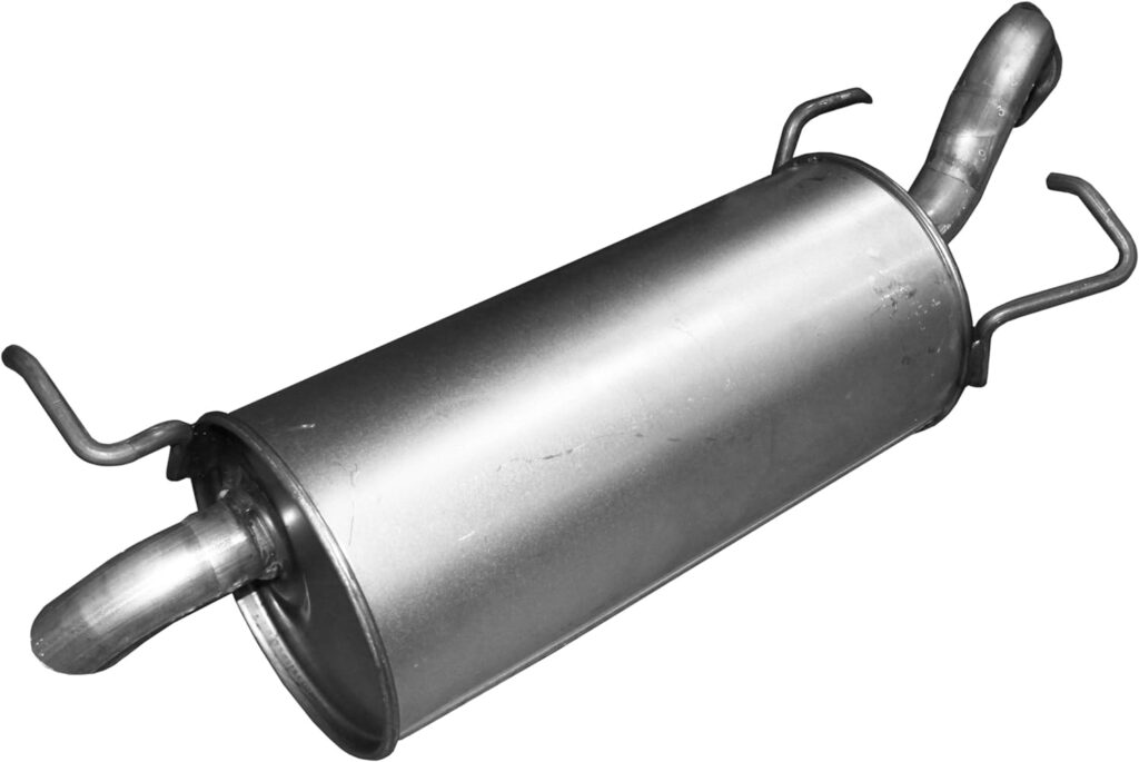 Walker Exhaust Quiet-Flow Stainless Steel 53469 Direct Fit Exhaust Muffler Assembly 1.75 Inlet (Outside) 1.75 Outlet (Outside)