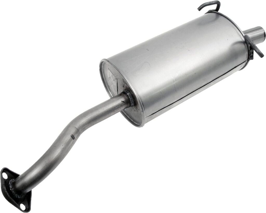 Walker Exhaust Quiet-Flow Stainless Steel 54749 Direct Fit Exhaust Muffler Assembly 1.75 Inlet (Outside) 2.5 Outlet (Outside)