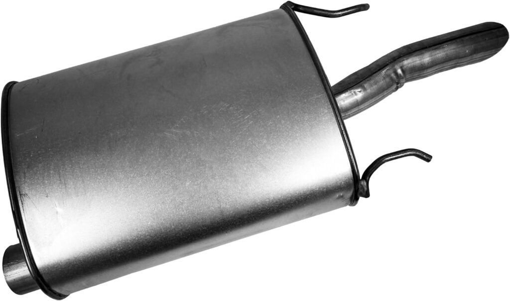 Walker Exhaust SoundFX 18948 Direct Fit Exhaust Muffler 2.25 Inlet (Inside) 2.25 Outlet (Outside)