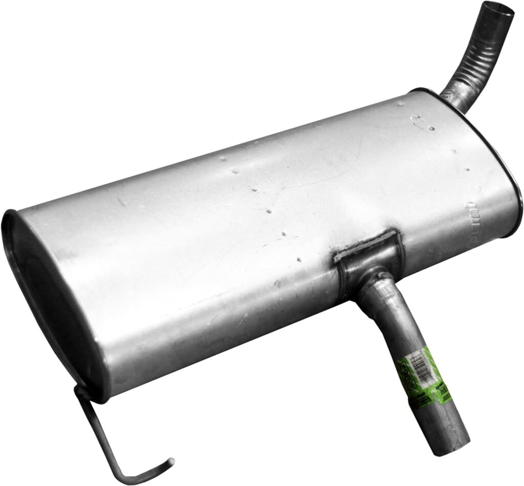 Walker Exhaust Quiet-Flow 50062 Direct Fit Exhaust Muffler Assembly 2.375 Inlet (Outside) 2.25 Outlet (Outside)