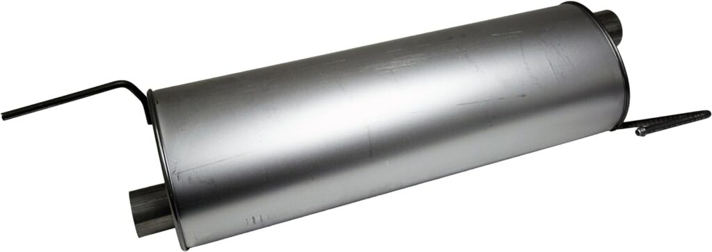 Walker Exhaust Quiet-Flow Stainless Steel 21539 Direct Fit Exhaust Muffler 2.5 Inlet (Inside) 2.5 Outlet (Inside)