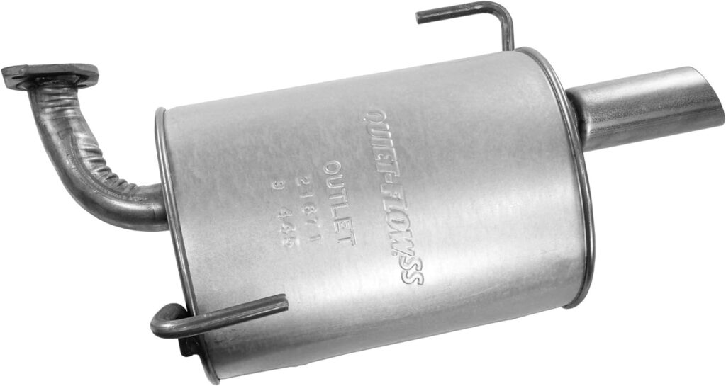 Walker Exhaust Quiet-Flow Stainless Steel 21671 Direct Fit Exhaust Muffler 2.25 Outlet (Outside)