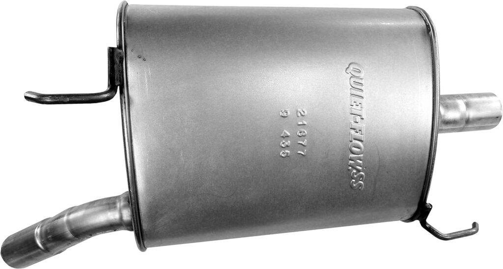 Walker Exhaust Quiet-Flow Stainless Steel 21677 Direct Fit Exhaust Muffler 1.75 Inlet (Inside) 2.25 Outlet (Outside)