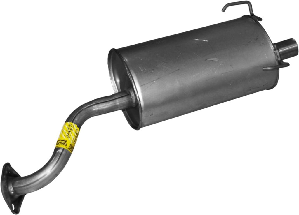 Walker Exhaust Quiet-Flow Stainless Steel 54427 Direct Fit Exhaust Muffler Assembly 1.75 Inlet (Outside) 2.25 Outlet (Outside)